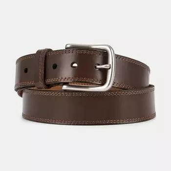 MLBP4001-02 Ремень мужской Ralf Ringer,нат ур.кожа,3,9*110-130см,темн-кор