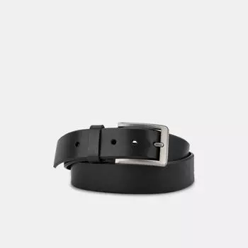 АУГР097500 Ремень мужской Ralf Ringer,нат ур.кожа,130x4,черный