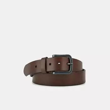 АУГР094900 Ремень мужской Ralf Ringer,нат ур.кожа,130х3,8,коричневый