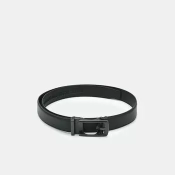 АУГР095500 Ремень мужской Ralf Ringer,нат ур.кожа,130х3,4,черный