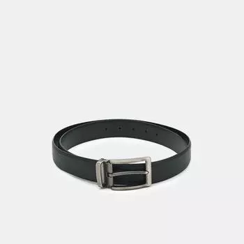 АУГР098400 Ремень мужской Ralf Ringer,нат ур.кожа,130х3,4,черный