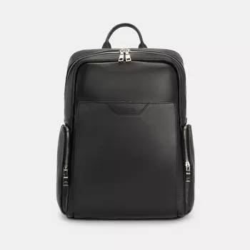 АУГЗ031800 Рюкзак мужской нат.кожа 310*420*170 черный