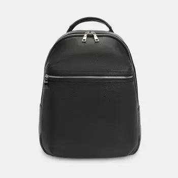 АУГЗ041100 Рюкзак мужский 300х370х90 нат.кожа черный