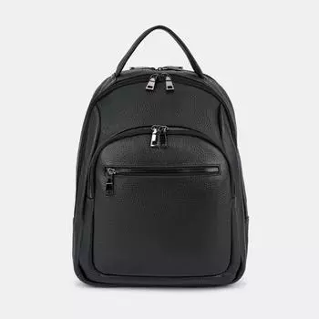 АУГЗ048500 Рюкзак мужской натур.кожа 310*380*180 черный