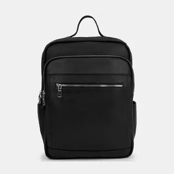 АУГЗ054300 Рюкзак мужской,иск.кожа ,390х295х115,черный