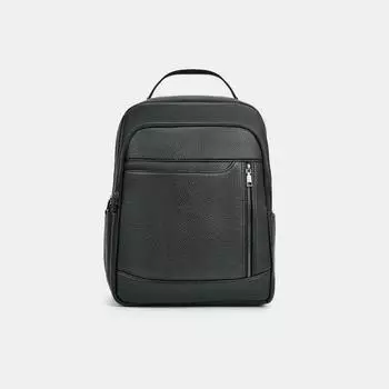 АУГС330200 Рюкзак мужской экокожа 100% ,290х160х390,черный