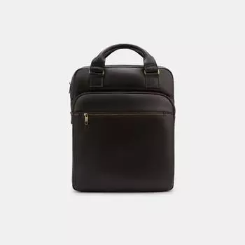 АУГЗ059100 Рюкзак мужской натуральная кож а,31х40х10,коричневый