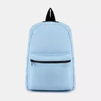 BP111-P-07 Рюкзак женский ,100%полиэстер 330x400x130,голубой