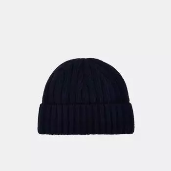 АУГЧ096500 Шапка мужская Ralf Ringer 50% шерсть,50%акрил,синяя