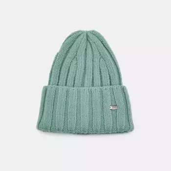 АУГЧ087600 Шапка женская Ralf Ringer 50% шерсть,50%акрил,зеленая