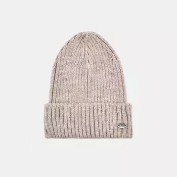АУГЧ089600 Шапка женская Ralf Ringer 50% шерсть,50%акрил,бежевая