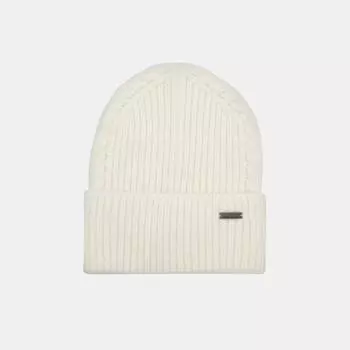 АУГЧ091700 Шапка женская Ralf Ringer 50%шерсть,50%акрил,молочная