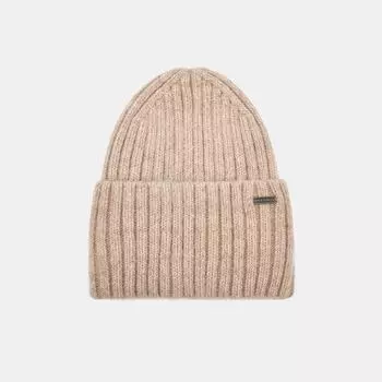 АУГЧ092700 Шапка женская Ralf Ringer 60% ангора,40%вискоза,беж