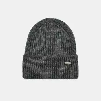 АУГЧ093300 Шапка женская Ralf Ringer 50%шерсть,50%акрил,серая