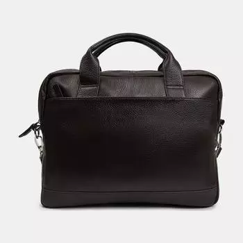 АУГС277400 Сумка мужская нат.кожа суприм 380*290*70 коричневая