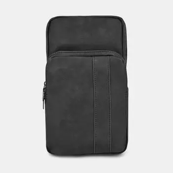 RR-112-202-38-4 Сумка мужская, 100%экокожа 170x90x280,серая