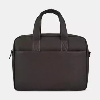 RR-112-203-36-4 Сумка мужская, 100%экокожа 390x90x320,коричневая