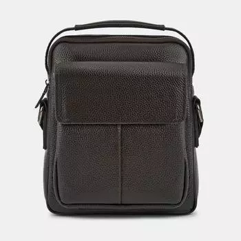 RR-112-603-16-4 Сумка мужская натуральная кожа 210x70x240,коричневая