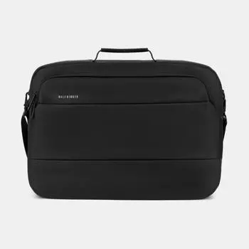 АУГС320100 Сумка мужская, 100%полиэстер 415х95х290,черная