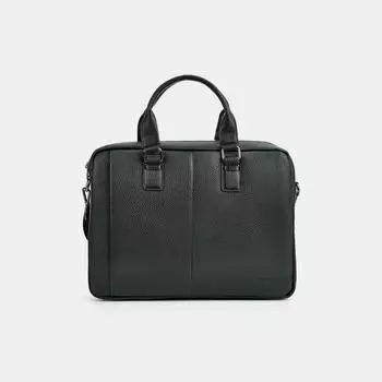 АУГС330600 Сумка мужская экокожа 100% ,300х80х290,черная