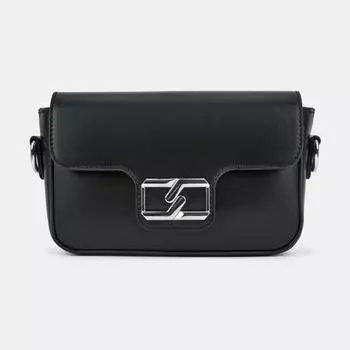 R27259/10 Сумка женская, иск.кожа , ,200*60*130,черная