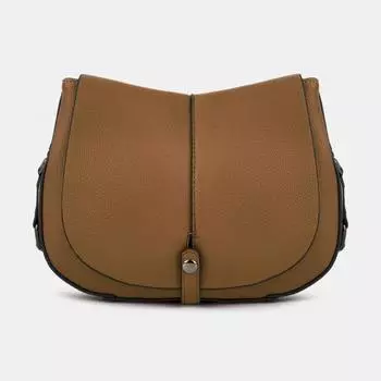 R18102/24 Сумка женская, искуственная ко жа, 240*80*190,св./коричневая