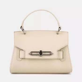 АУГС319700 Сумка женская, натур.кожа 250х100х180,белая