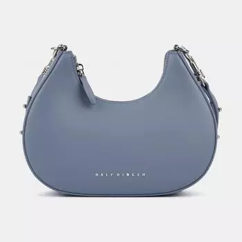 АУГС318000 Сумка женская, натур.кожа 245х65х180,голубая