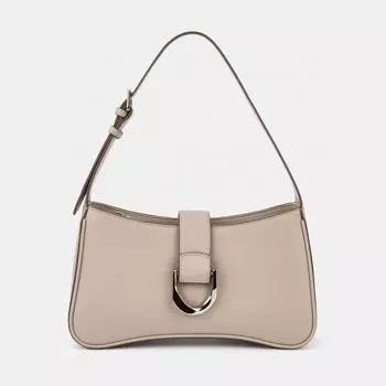 АУГС319200 Сумка женская, натур.кожа 285х82х160,светло-серая