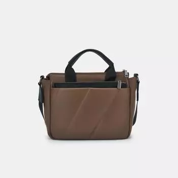 АУГС329100 Сумка женская экокожа 100% ,330*130*230,бежевая