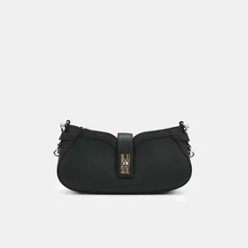 АУГС337200 Сумка женская Ralf Ringer натур.кожа,270х80х140,черная