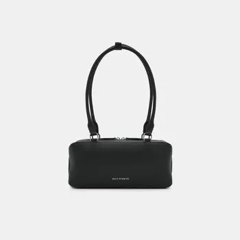 АУГС338100 Сумка женская Ralf Ringer натур.кожа,280х100х120,черная