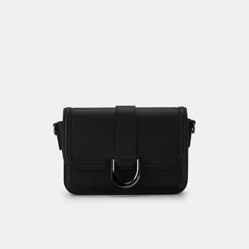 АУГС338500 Сумка женская Ralf Ringer натур.кожа,225х65х150,черная