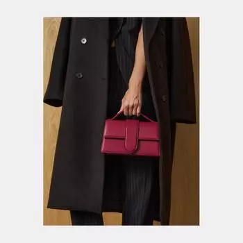 АУГС337900 Сумка женская Ralf Ringer натур.кожа,235х64х146,бордовая