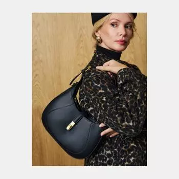 АУГС337400 Сумка женская Ralf Ringer натур.кожа,285х80х230,черная