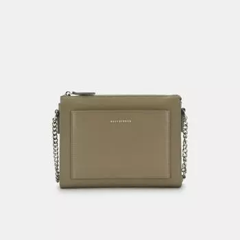 АУГС338800 Сумка женская Ralf Ringer нату р.кожа,250х77х197,сер-кор