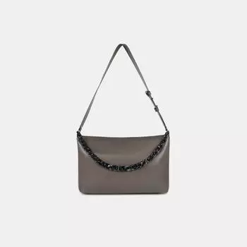 АУГС339700 Сумка женская исккуств.кожа ,460х150х250,коричневая