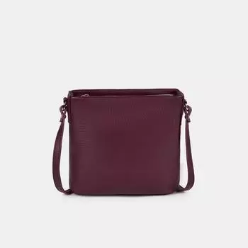 АУГС340900 Сумка женская Ralf Ringer,нату р.кожа,240х105х210,бордовая