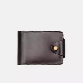 IZ307-ZM08-K024-R Зажим для денег с RFID-защитой ,нат.кожа,110мм*80мм,коричнев