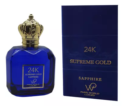 24K Supreme Gold Sapphire: парфюмерная вода 100мл