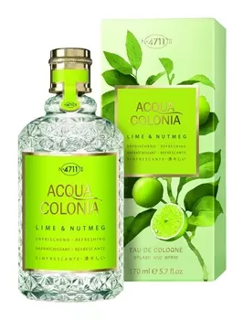 4711 Acqua Colonia Lime &amp; Nutmeg: одеколон 170мл