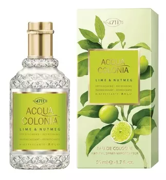 4711 Acqua Colonia Lime &amp; Nutmeg: одеколон 50мл