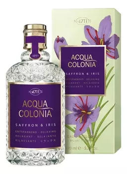 4711 Acqua Colonia Saffron &amp; Iris: одеколон 170мл