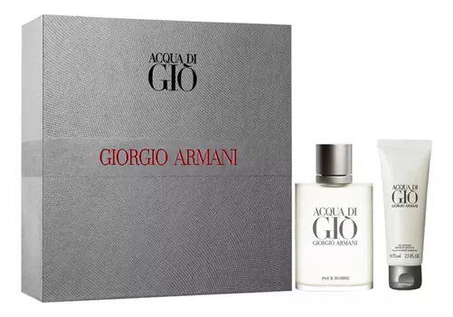 Acqua di Gio pour homme: набор (т/вода 50мл + гель д/душа 75мл)