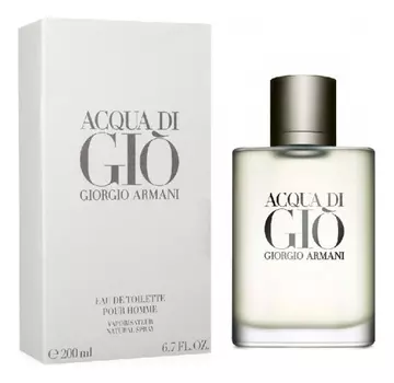 Acqua di Gio pour homme: туалетная вода 200мл