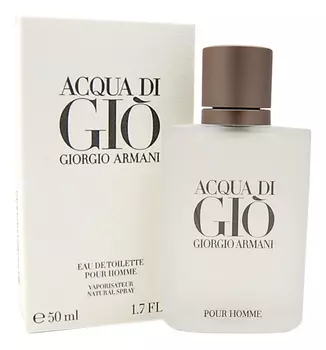 Acqua di Gio pour homme: туалетная вода 50мл