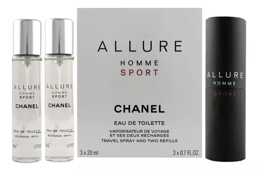 Allure Homme Sport: туалетная вода 3*20мл
