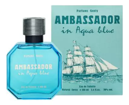 Ambassador In Aqua Blue: туалетная вода 100мл