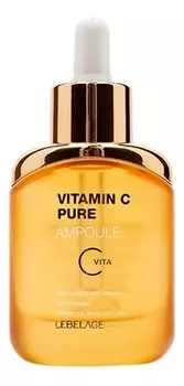 Ампульная сыворотка для сияния кожи лица с витаминами Vitamin C Pure Ampoule 35мл