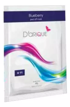 Антивозрастная маска для лица с экстрактом черники Blueberry Peel Off Mask H11: Маска 40г